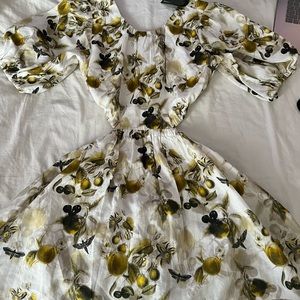 AllSaints Colette Linen Dress Floral